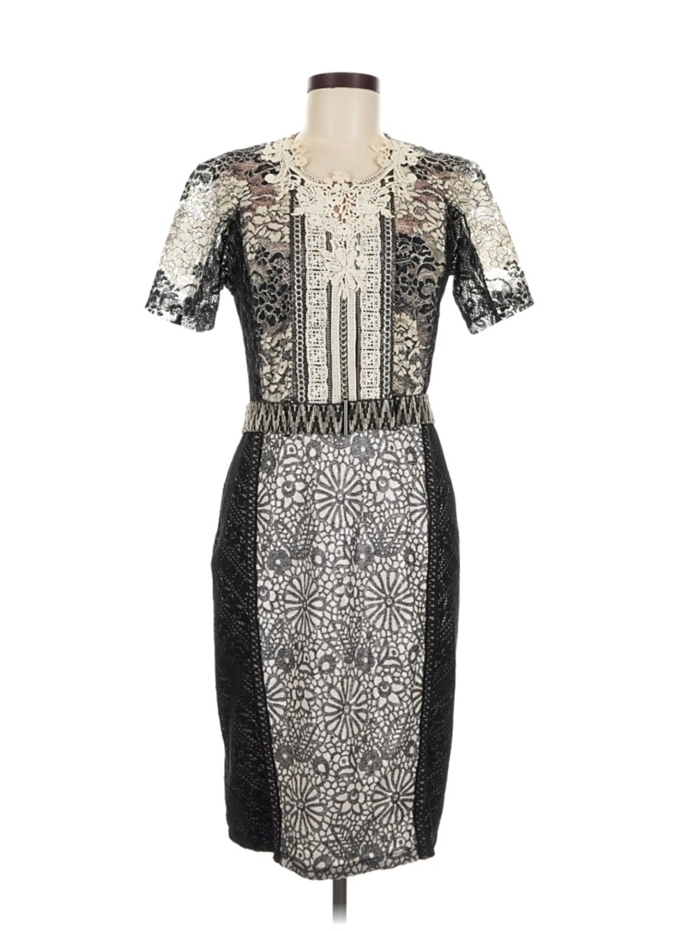 Byron Lars Beguile Lace Melange Dress